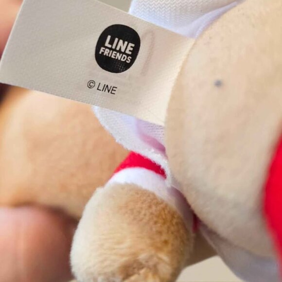 2018 McDonald LINE Friends SOCCER LEAGUE 6" Plush Set - Picture 7 of 8